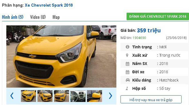 Loạt xe ô tô Chevrolet giảm giá mạnh, giá chỉ từ 260 triệu đồng/chiếc tại Việt Nam