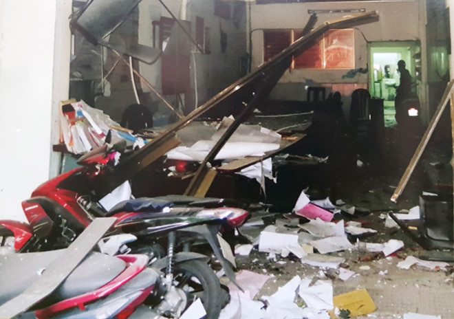 Kẻ phạm tội nhờ đi vệ sinh trước khi phát nổ trụ sở công an ở Sài Gòn