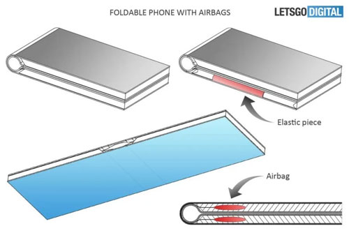 Oppo nghiên cứu smartphone màn hình uốn dẻo có túi khí