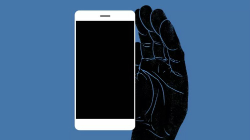 Smartphone đang quay trộm màn hình của người dùng Smartphone đang quay trộm màn hình của người dùng