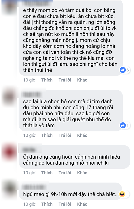 Bị chồng mắng đồ ăn bám, mẹ trẻ định bỏ con gái 17 tháng cho chồng nuôi, còn nói tại nó mà đời em dang dở