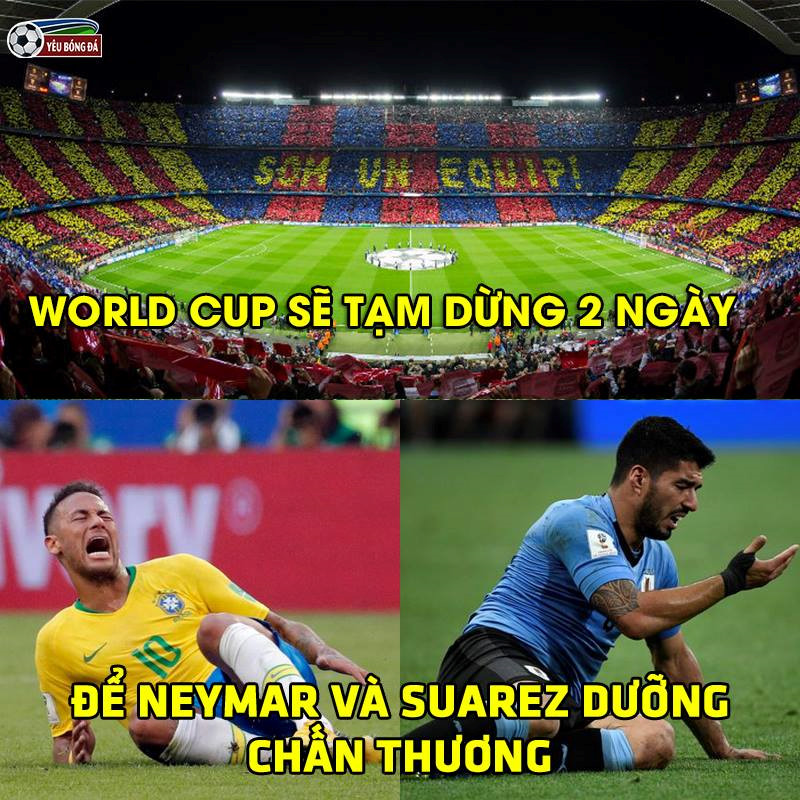Fan bóng đá hụt hẫng khi nhận ra World Cup tạm nghỉ 2 ngày