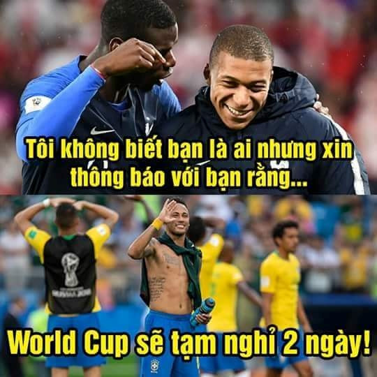 Fan bóng đá hụt hẫng khi nhận ra World Cup tạm nghỉ 2 ngày
