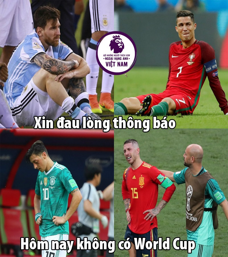 Fan bóng đá hụt hẫng khi nhận ra World Cup tạm nghỉ 2 ngày