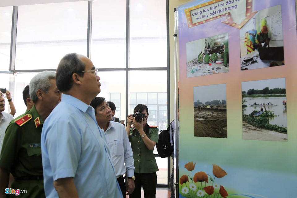 Những hình ảnh liên quan vụ khủng bố trụ sở công an ở TP.HCM