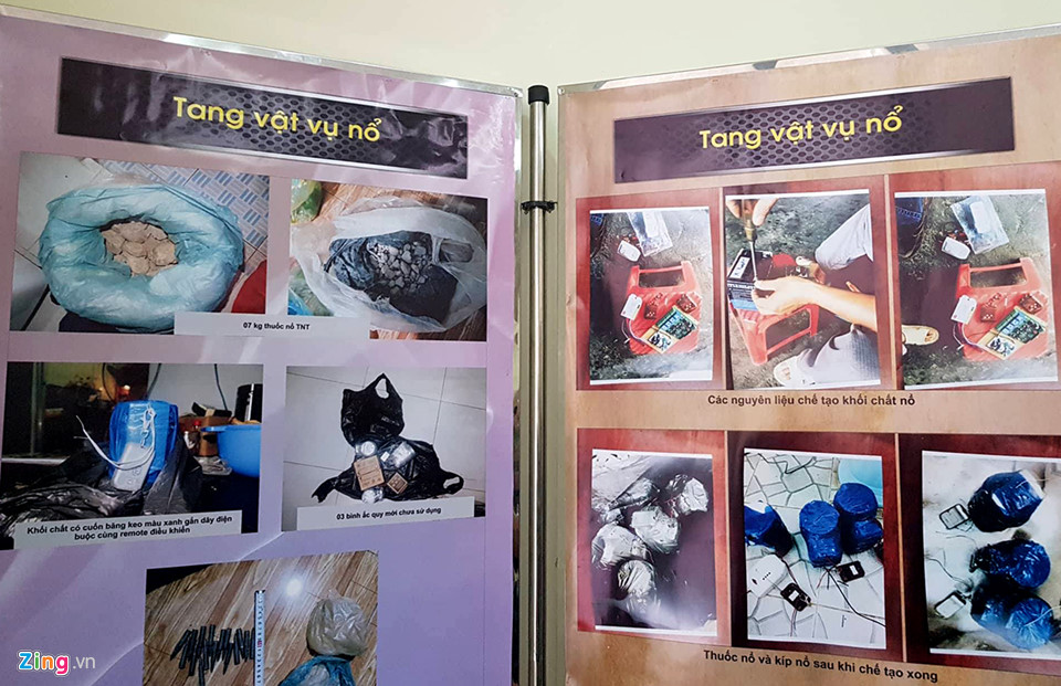 Những hình ảnh liên quan vụ khủng bố trụ sở công an ở TP.HCM