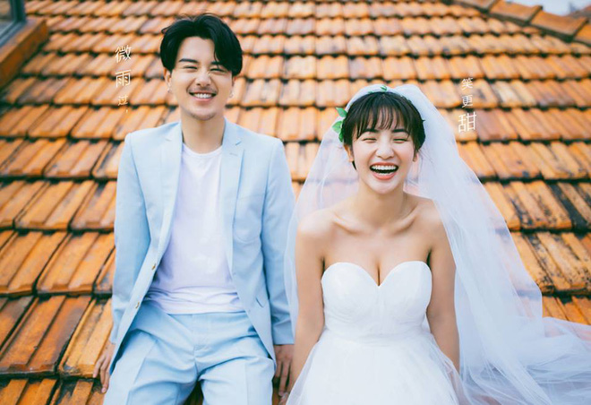 Ảnh cưới đơn giản nhưng vẫn khiến người xem lịm tim vì cô dâu và chú rể quá tình