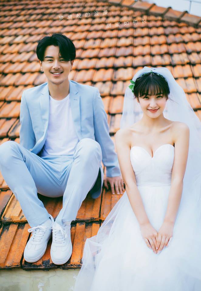 Ảnh cưới đơn giản nhưng vẫn khiến người xem lịm tim vì cô dâu và chú rể quá tình