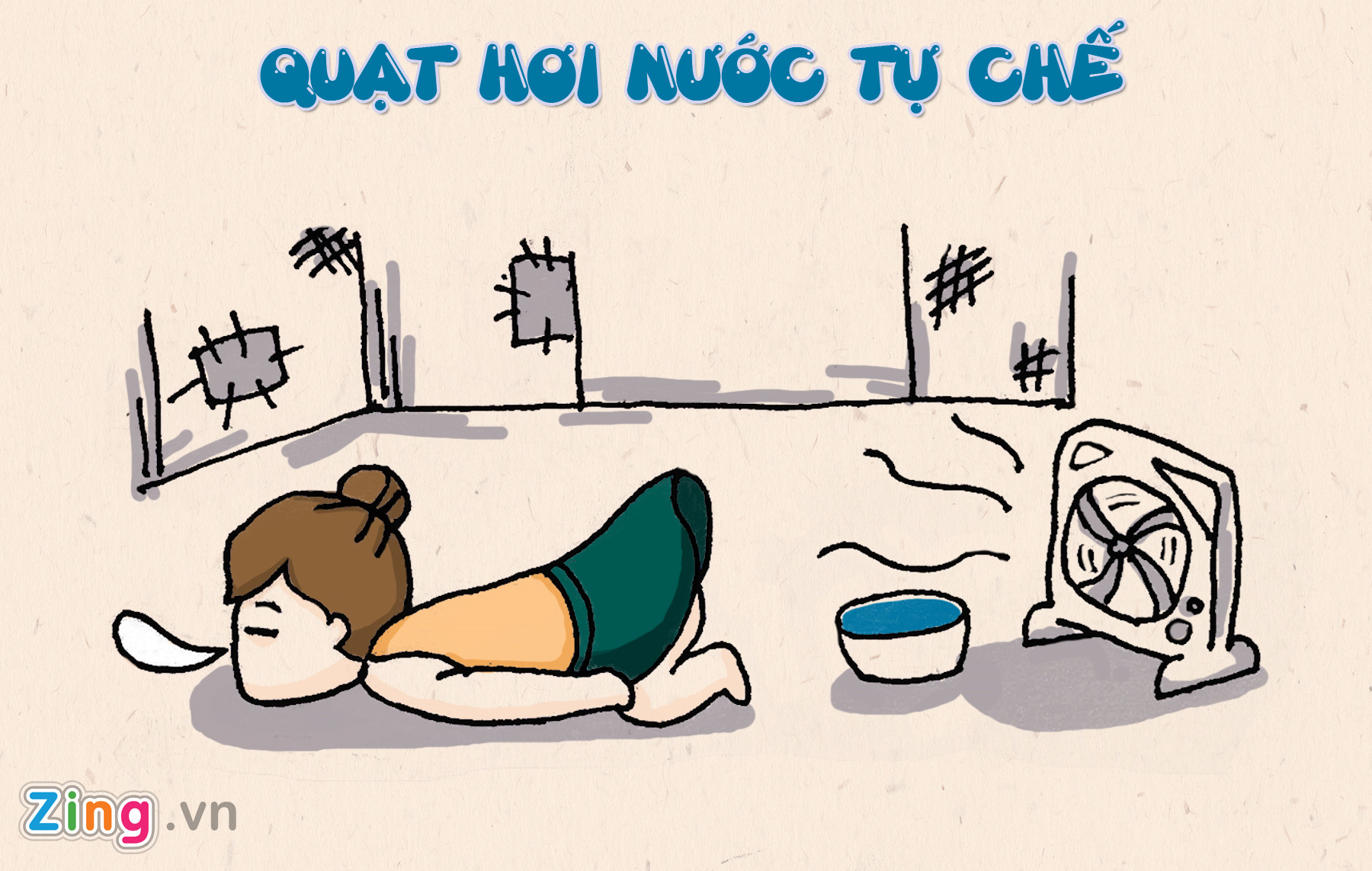 8 cách sống sót qua ngày 39 độ C mà không tốn nhiều tiền