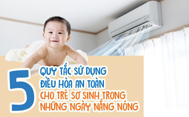 Mẹ phải biết: 5 quy tắc dùng điều hòa để trẻ không bị ốm trong những ngày nắng nóng Mẹ phải biết: 5 quy tắc dùng điều hòa để trẻ không bị ốm trong những ngày nắng nóng