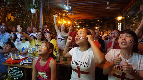 Anh vào bán kết World Cup sau 28 năm chờ đợi