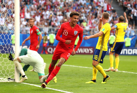 Anh vào bán kết World Cup sau 28 năm chờ đợi