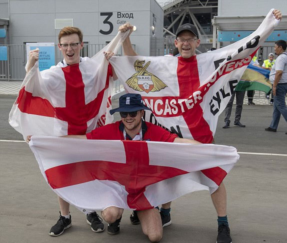 Anh vào bán kết World Cup sau 28 năm chờ đợi