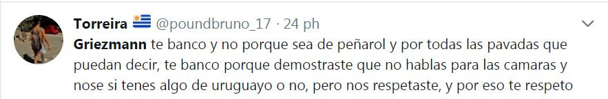 Không ăn mừng bàn thắng may mắn, Griezmann được CĐV Uruguay khen ngợi