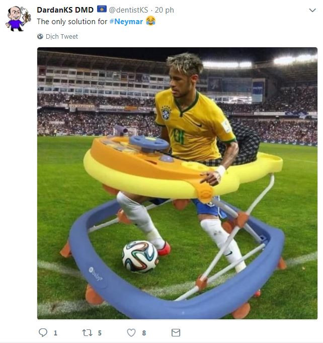 Ảnh chế Ronaldo, Messi vòng xe lại đón Neymar về nước