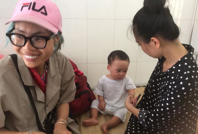 Bella đã khám, con trai tạm ổn