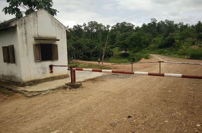 Thi thể hai người đàn ông không nguyên vẹn bên xe gỗ lậu