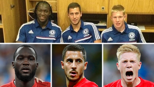 Bộ ba tấn công của Bỉ từng cùng khoác áo Chelsea hè 2013