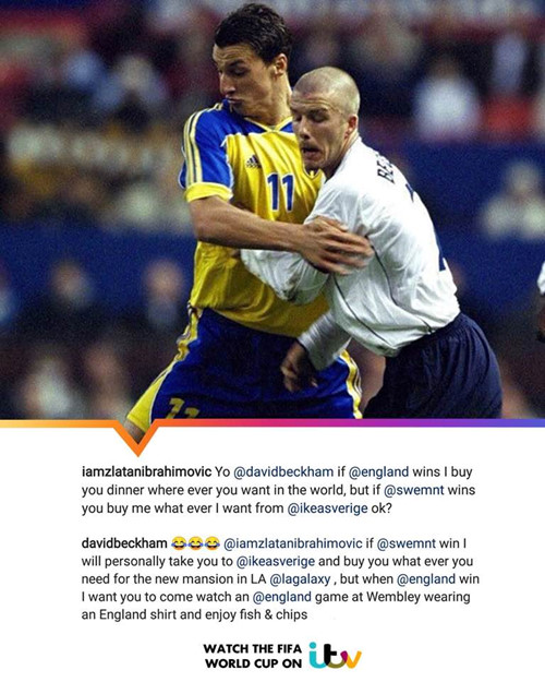 Ibrahimovic xác nhận sẽ ‘chung độ’ David Beckham