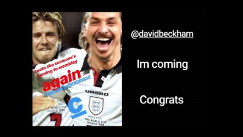 Ibrahimovic xác nhận sẽ ‘chung độ’ David Beckham
