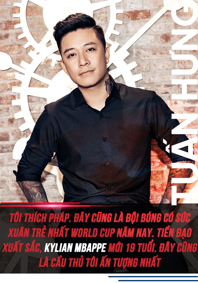 Tuấn Hưng: Vợ tôi yêu bóng đá nhưng xem World Cup toàn hỏi khó!