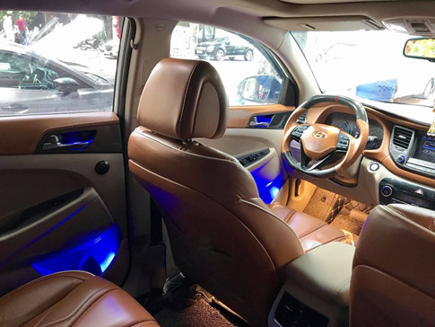 Hyundai Tucson độ ghế da theo kiểu Maybach