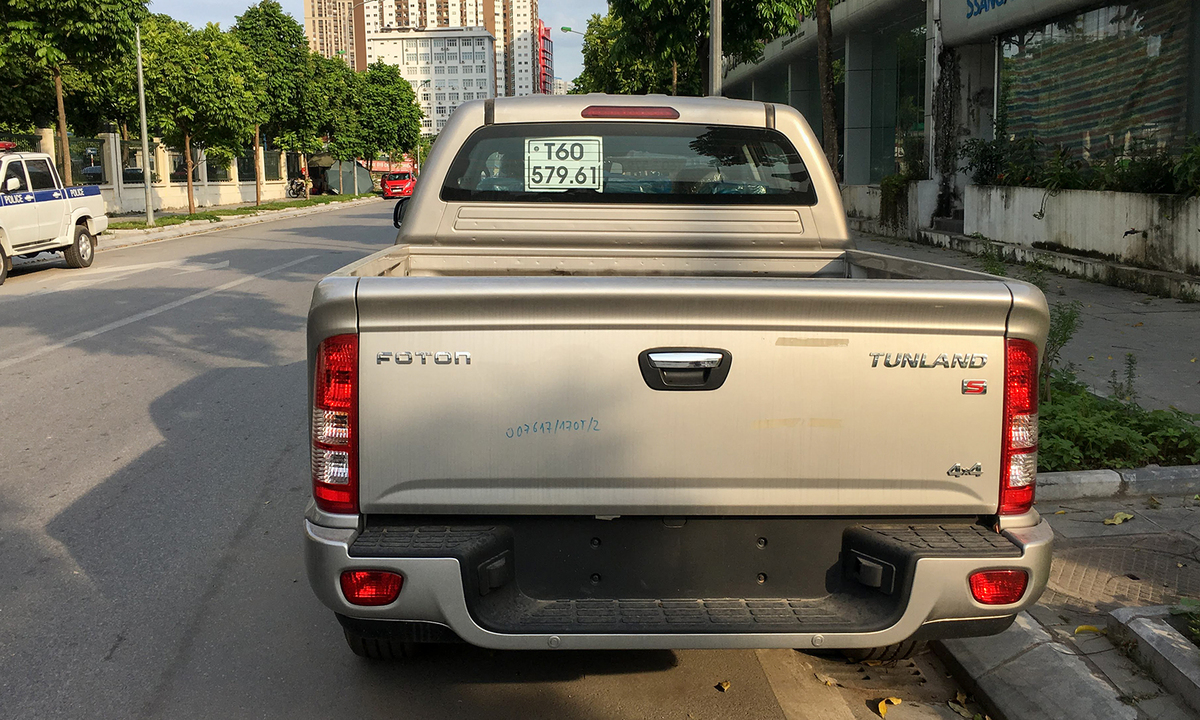 Xe bán tải Trung Quốc Foton Tunland đầu tiên về Việt Nam