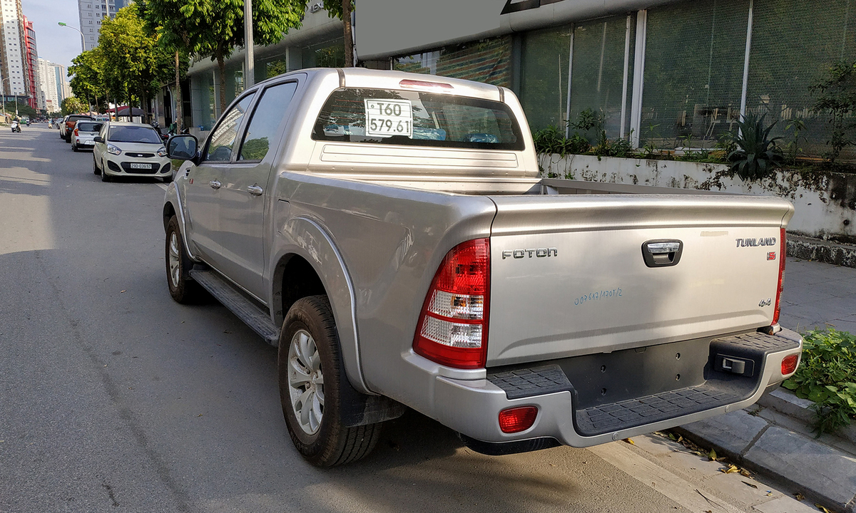 Xe bán tải Trung Quốc Foton Tunland đầu tiên về Việt Nam