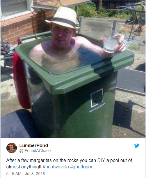 Mỹ: Trời nóng 49 độ C khiến cư dân mạng California kêu gào, chế ảnh tràn lan trên các MXH