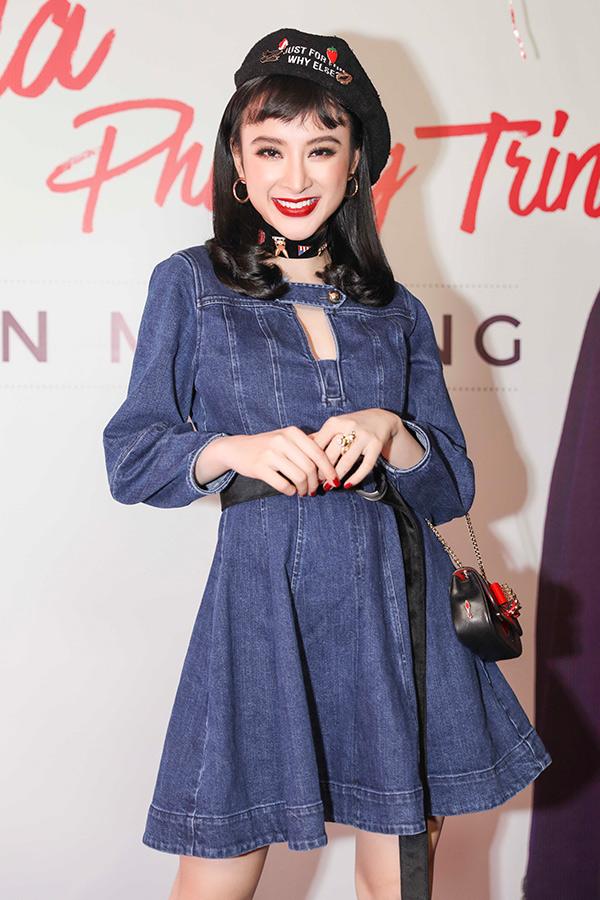 Dù cao hay thấp, béo hay gầy chỉ cần diện đầm jeans suông vào là cân đối ngay