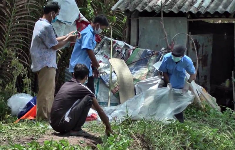 Nghi phạm giết hàng xóm đòi công an trả tiền 10 ngày giữ xác