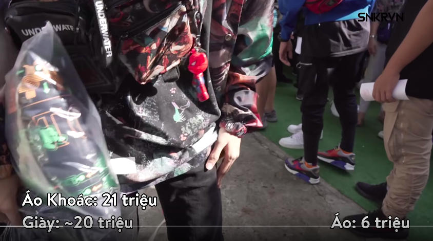 Xem giới trẻ Việt tự bóc set đồ của mình tại Sneaker Fest 2018 mà choáng, có bộ lên đến cả trăm triệu đồng!