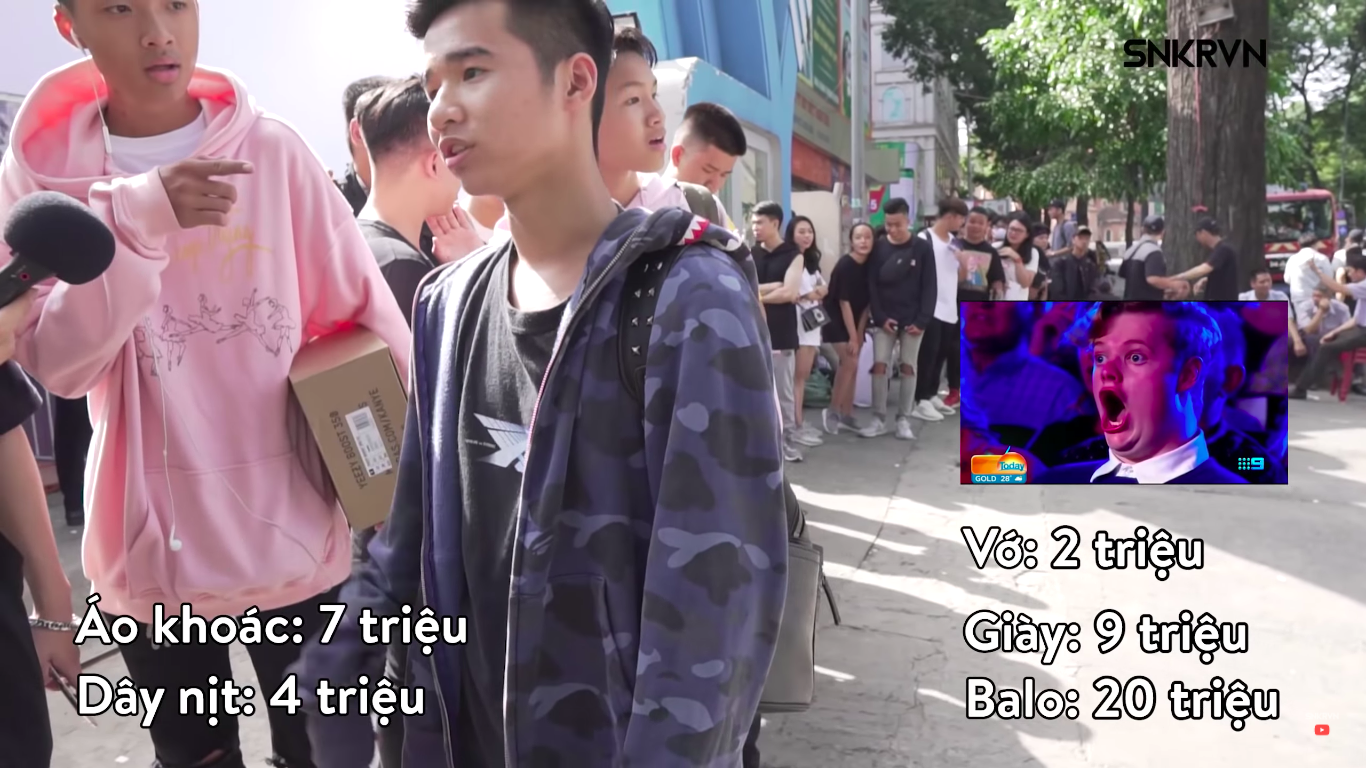 Xem giới trẻ Việt tự bóc set đồ của mình tại Sneaker Fest 2018 mà choáng, có bộ lên đến cả trăm triệu đồng!