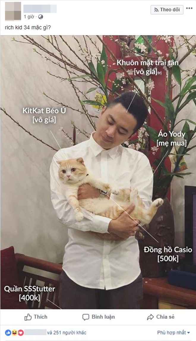 Theo trào lưu bóc giá set đồ của giới trẻ Việt, mẹ bỉm sữa báo giá từ mỡ bụng đến khăn tắm của con