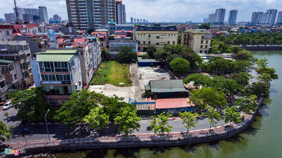Toàn cảnh khu đất kim cương ven hồ Tây sắp bị thu hồi