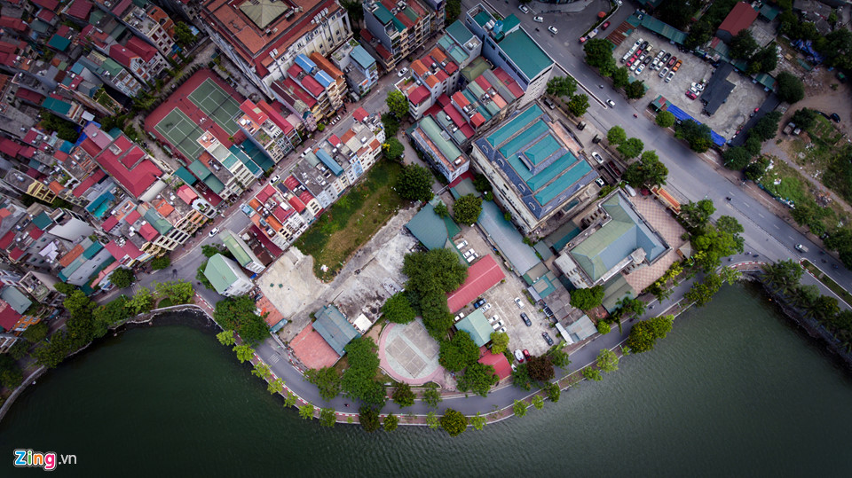 Toàn cảnh khu đất kim cương ven hồ Tây sắp bị thu hồi