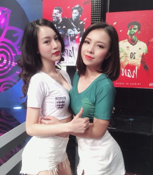 Hot girl cổ vũ World Cup được chú ý khi đóng Quỳnh búp bê