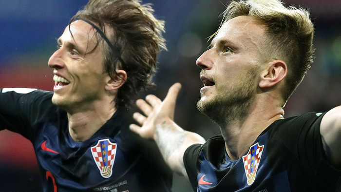 Modric và Rakitic - quái vật hai đầu nguy hiểm của Croatia