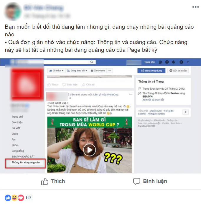 Cộng đồng marketing VN náo loạn vì tính năng mới của Facebook