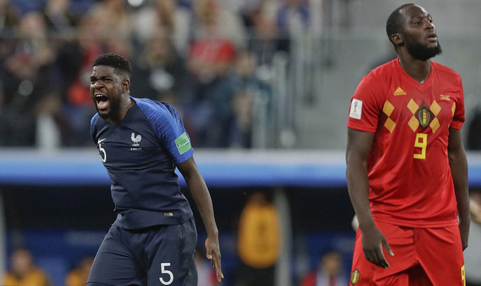 Lukaku im tiếng trong ngày Pháp tiễn Bỉ khỏi World Cup 2018