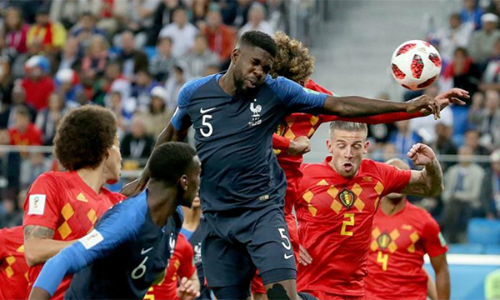Umtiti: Chúng tôi chiến đấu như 11 chú chó điên trên sân Umtiti: Chúng tôi chiến đấu như 11 chú chó điên trên sân