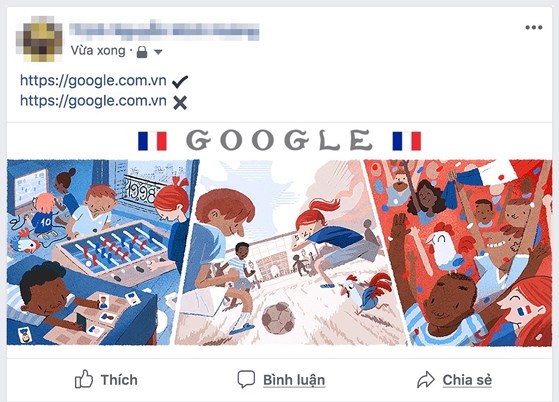 Đừng để mất tài khoản Facebook vì nhìn nhầm