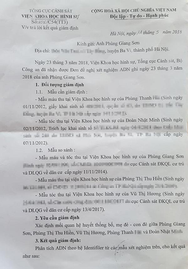 Vụ trao nhầm con ở Ba Vì: Tôi mong từng giờ, từng phút được nhận lại con ruột của mình Vụ trao nhầm con ở Ba Vì: Tôi mong từng giờ, từng phút được nhận lại con ruột của mình