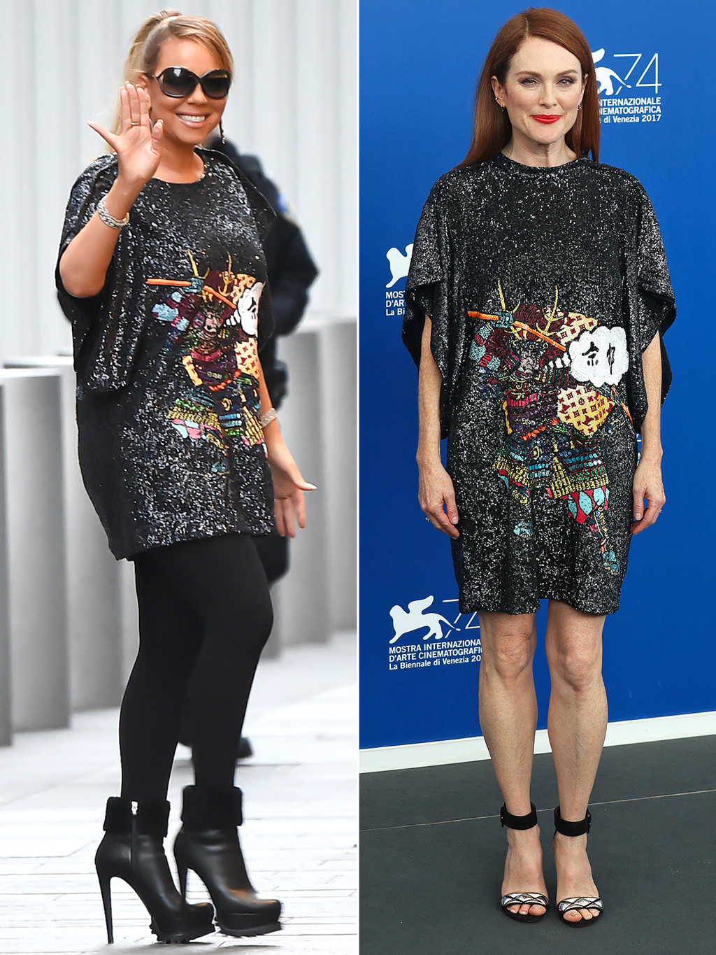 Sao biến tấu trang phục thế nào khi đụng hàng?