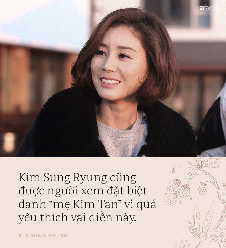 Mẹ Kim Tan Kim Sung Ryung: Trái tim nhân hậu, hạnh phúc bình yên chính là thần dược đánh bại thời gian Mẹ Kim Tan Kim Sung Ryung: Trái tim nhân hậu, hạnh phúc bình yên chính là thần dược đánh bại thời gian