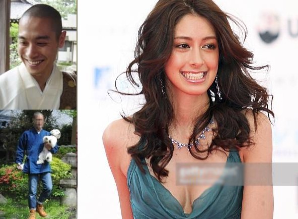 Người mẫu nổi tiếng Nhật Bản bí mật kết hôn, sinh con với nhà sư