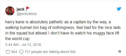 CĐV Croatia mỉa mai: Kane quá ích kỷ, anh ta như đi bộ giữa hư vô vậy!