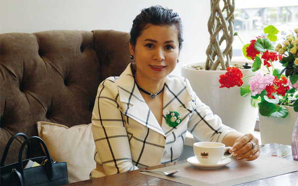 Bà Lê Hoàng Diệp Thảo mở quán cà phê đầu tiên