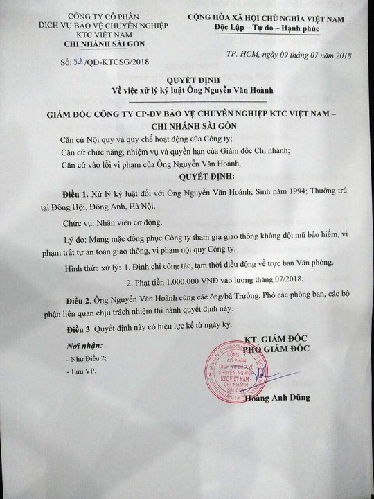 Vụ bảo vệ giắt súng, nghênh ngang: Chỉ phạt tiền và điều chuyển!