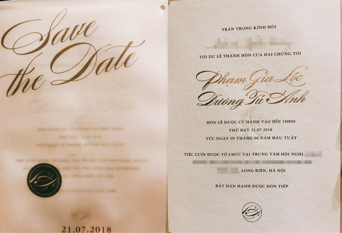 Tú Anh mời Hoa hậu Đặng Thu Thảo dự đám cưới